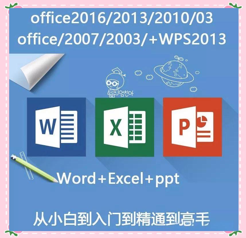 初学者必备：Office三大软件基础详解
